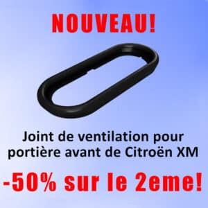 Joint ventilation portière – Citroën XM